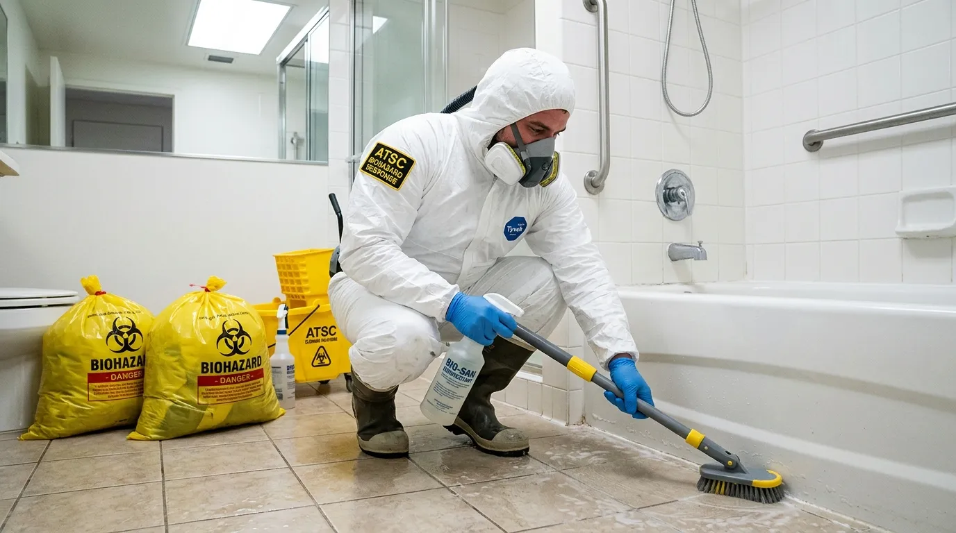 Decontamination equipment deployed for Blood Cleanup in Commerce City